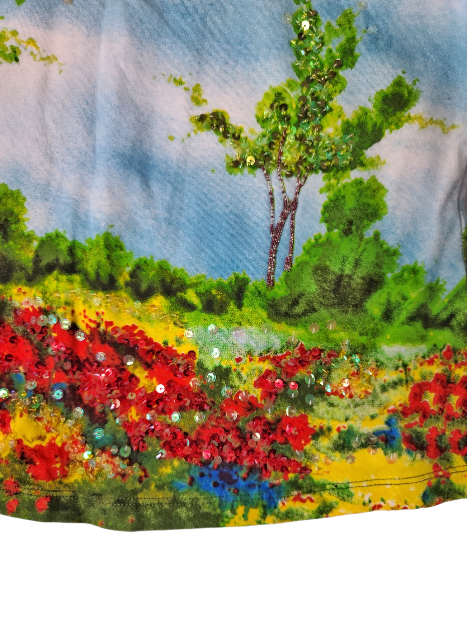 Printed top maximalist archive - zimfriperie