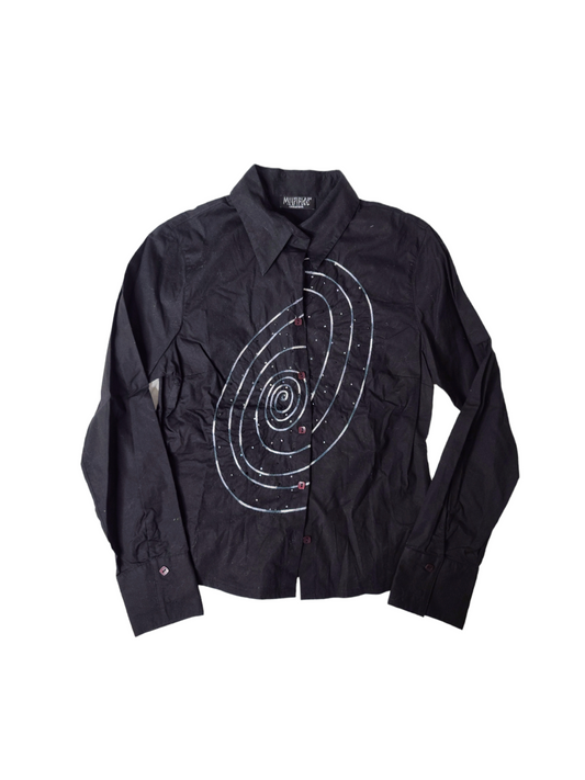 Chemise y2k cybery2k vintage archive fashion spirale rave dystopian post apo subversive basics grunge cybergrunge