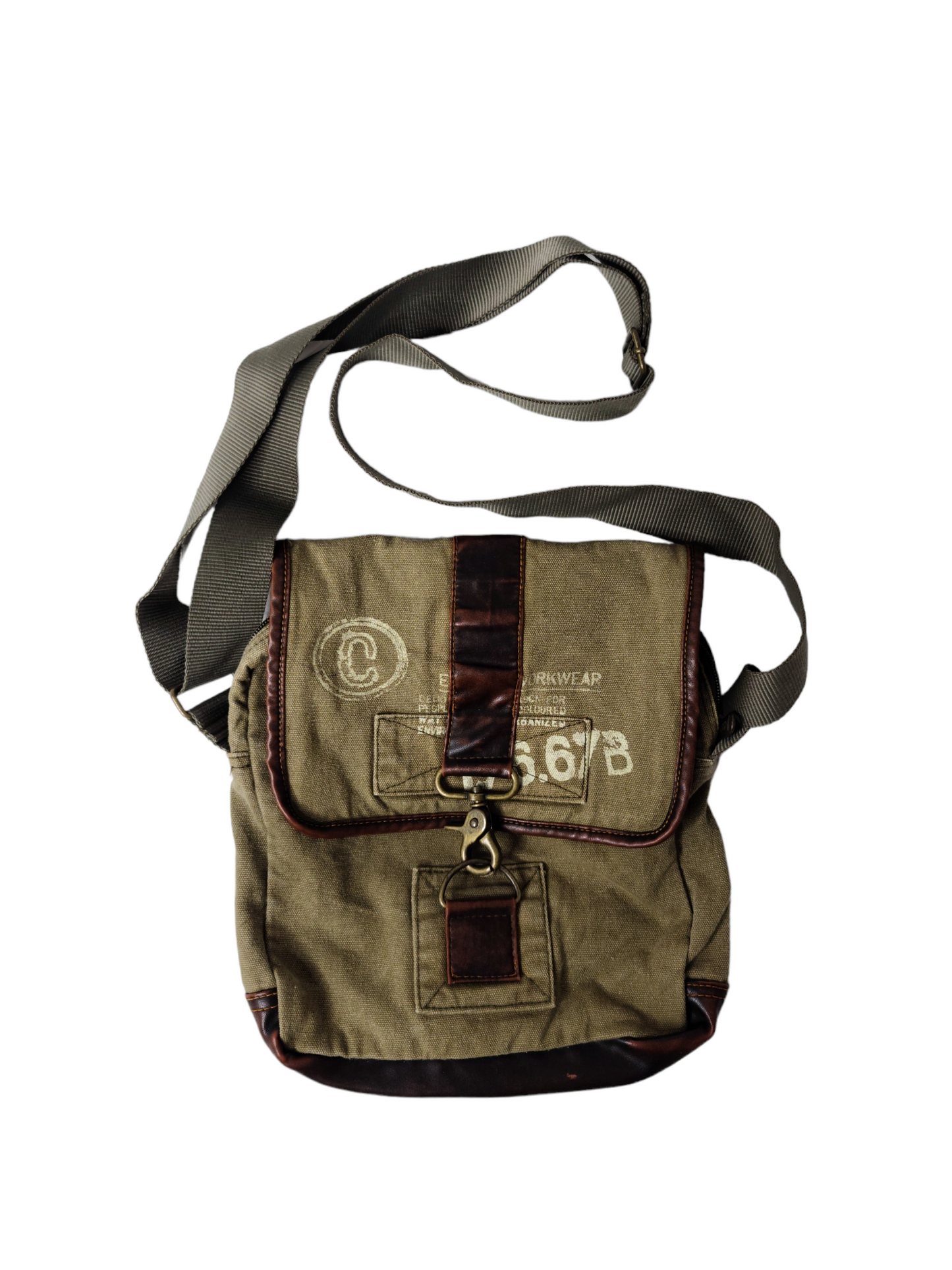 Sac besace grunge beige gorpcore cargo dystopian cyber cybergrunge sangles archive