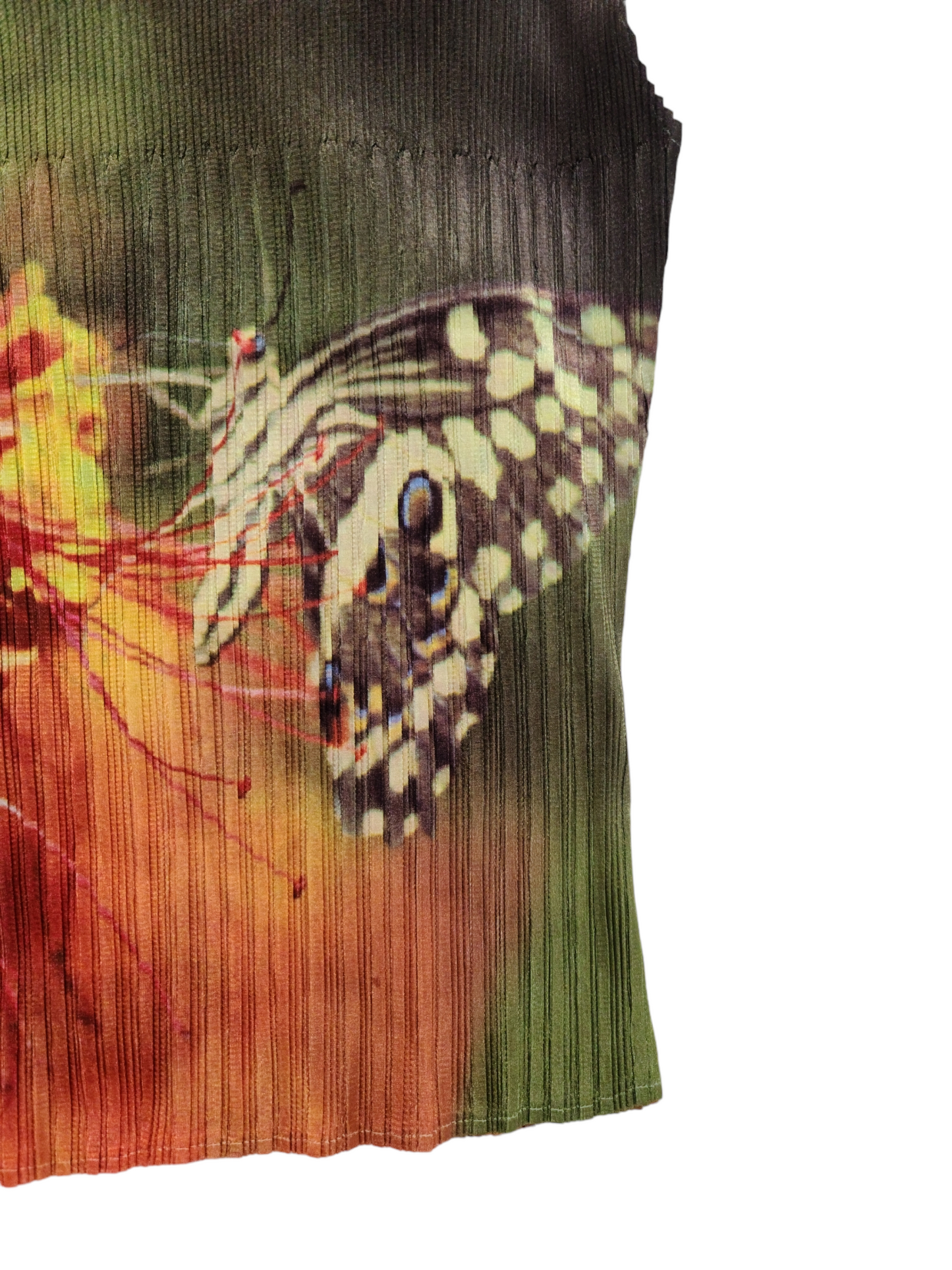 Butterfly archive stretch top