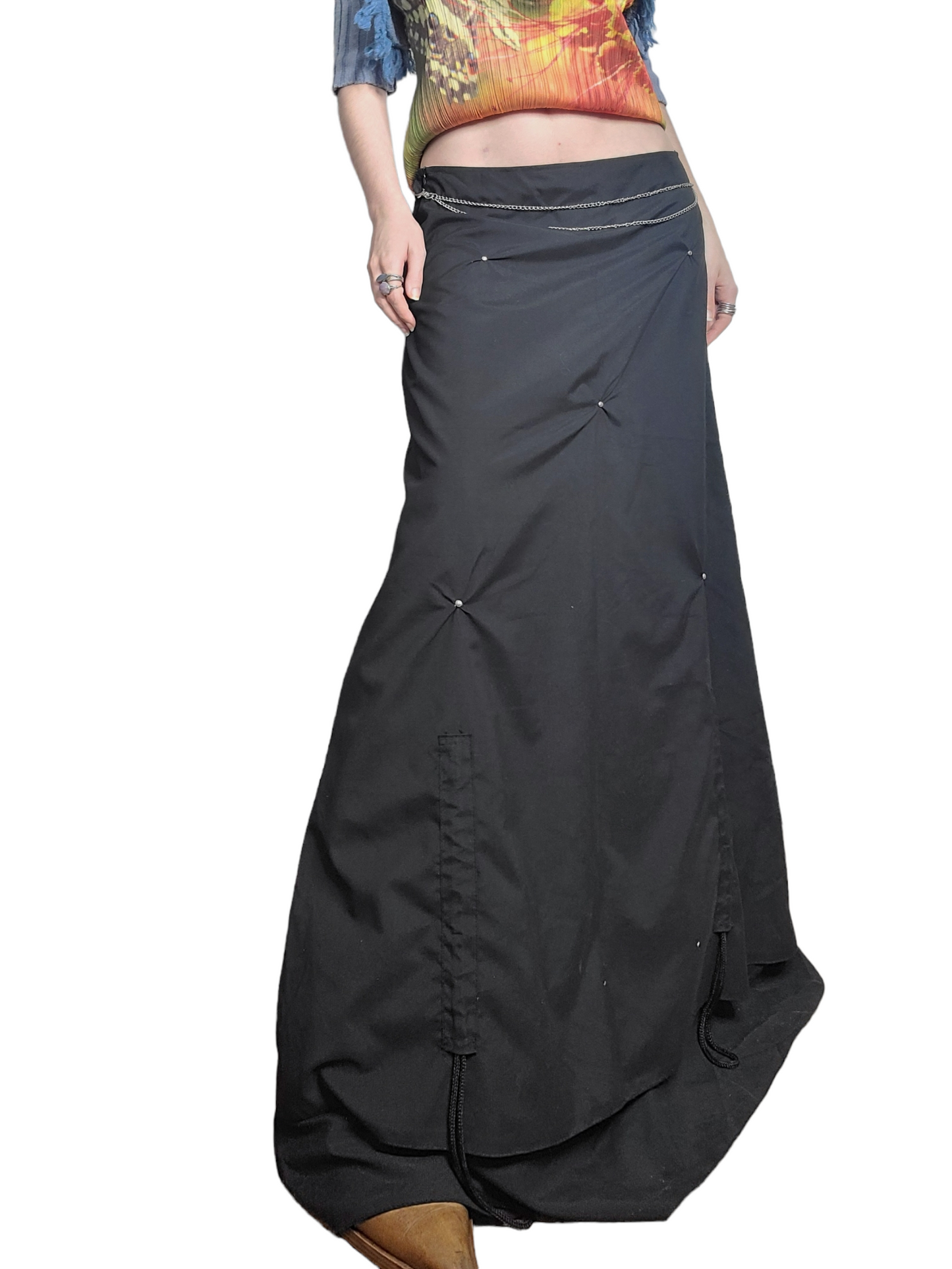 Longue jupe fairy punk