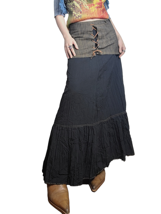 Mawi skirt fairygrunge fairy vintage y2k bohem nature forest grunge bohem