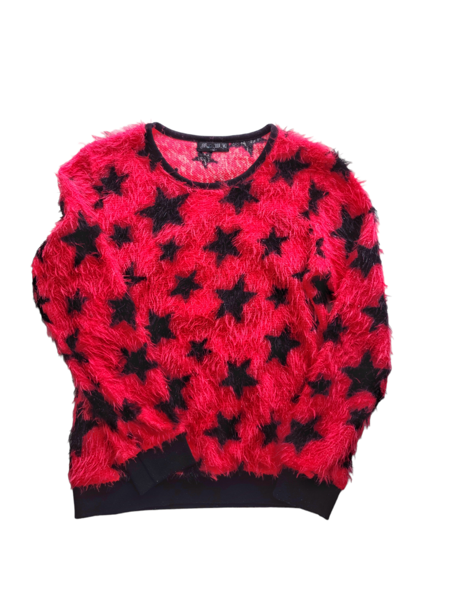 Pull vintage cute y2k 2000 cybergrunge grunge colorful rayures cirque fancy groovy funky aesthetic etoile gyaru pop japan 2010