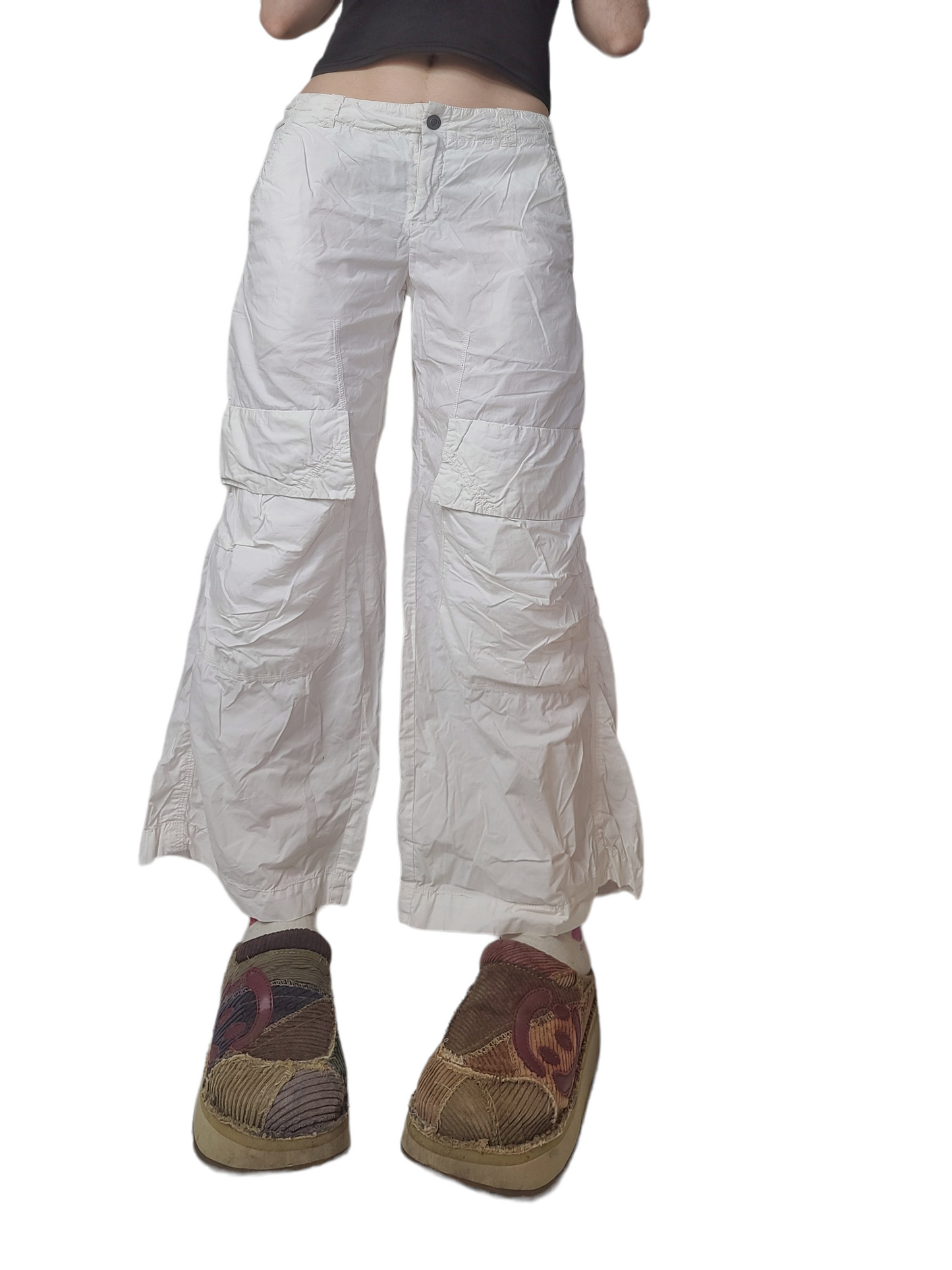 Cargo parachute blanc 90s