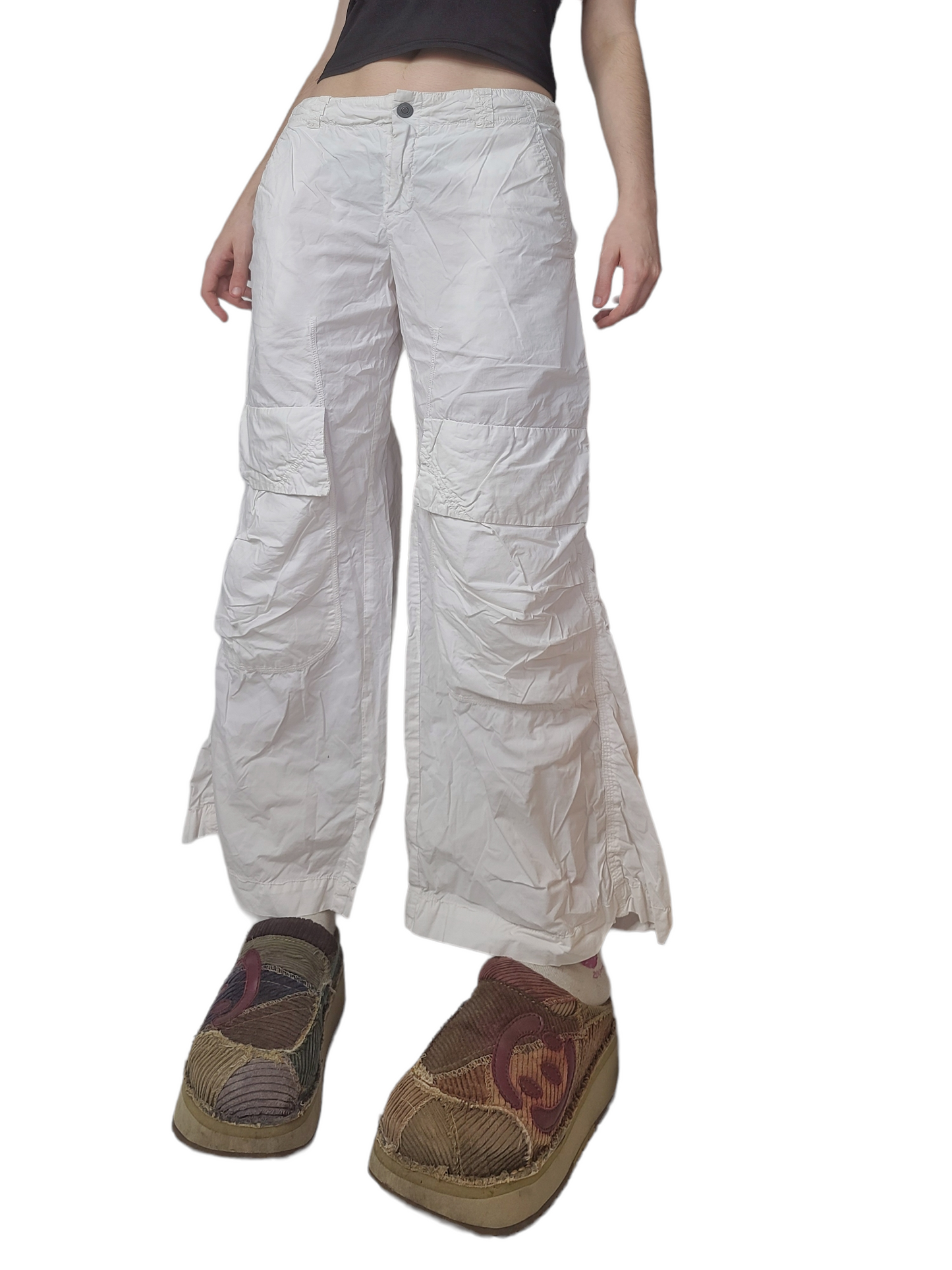 Cargo parachute blanc 90s