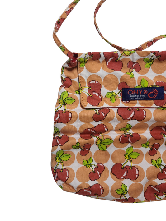 Mini sac bandouliere cerises 90s