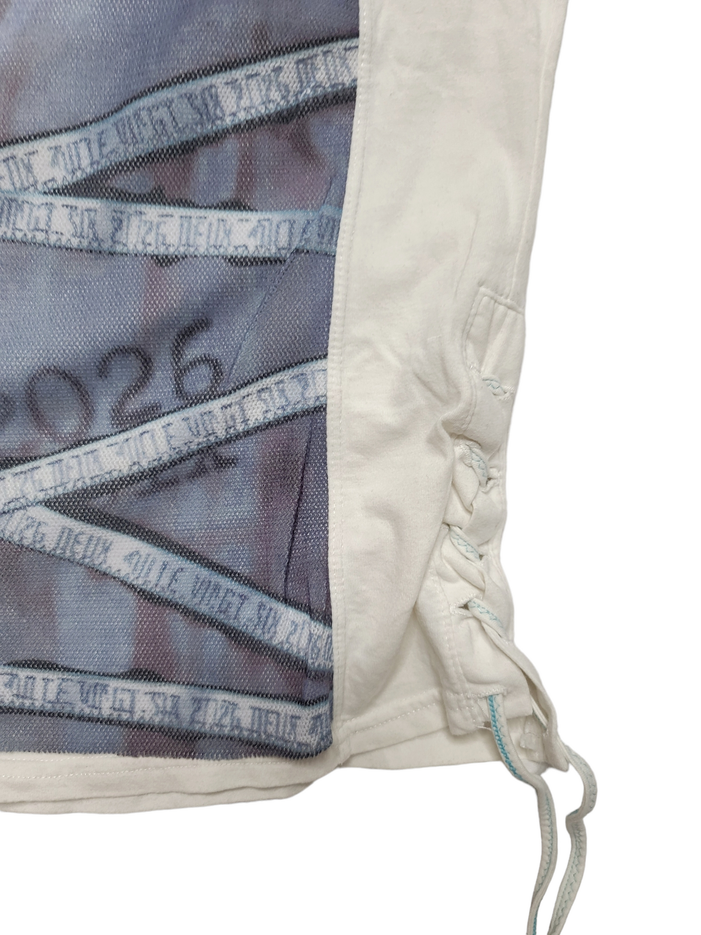 Top cybery2k rave trompe l'oeil - zimfriperie