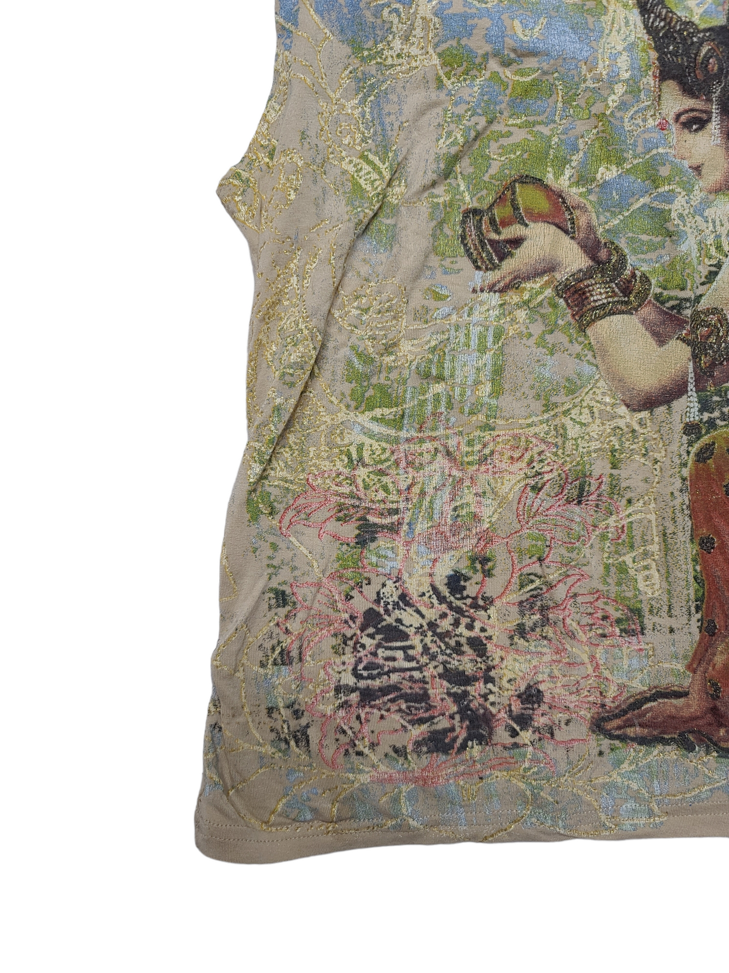 Tank top printed cybergrunge