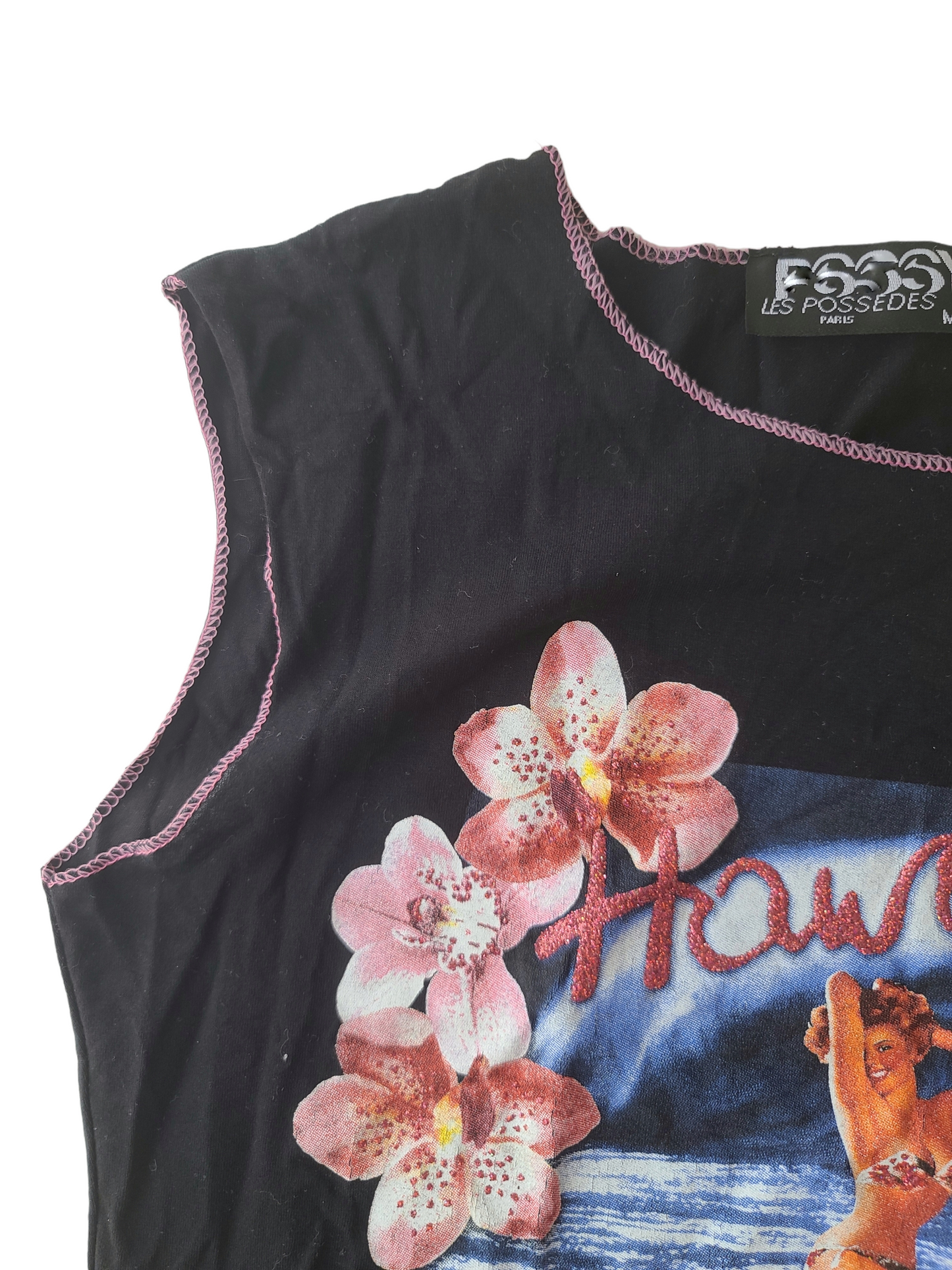 Top 90s Hawaii Rhinestone