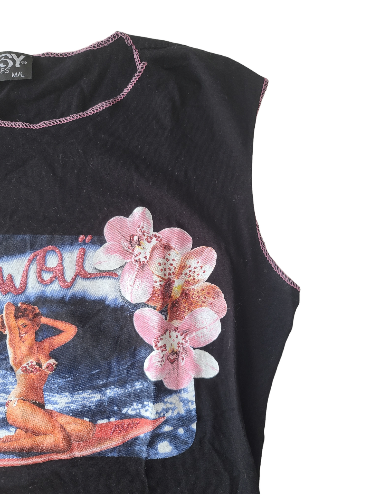 Top 90s Hawaii Rhinestone