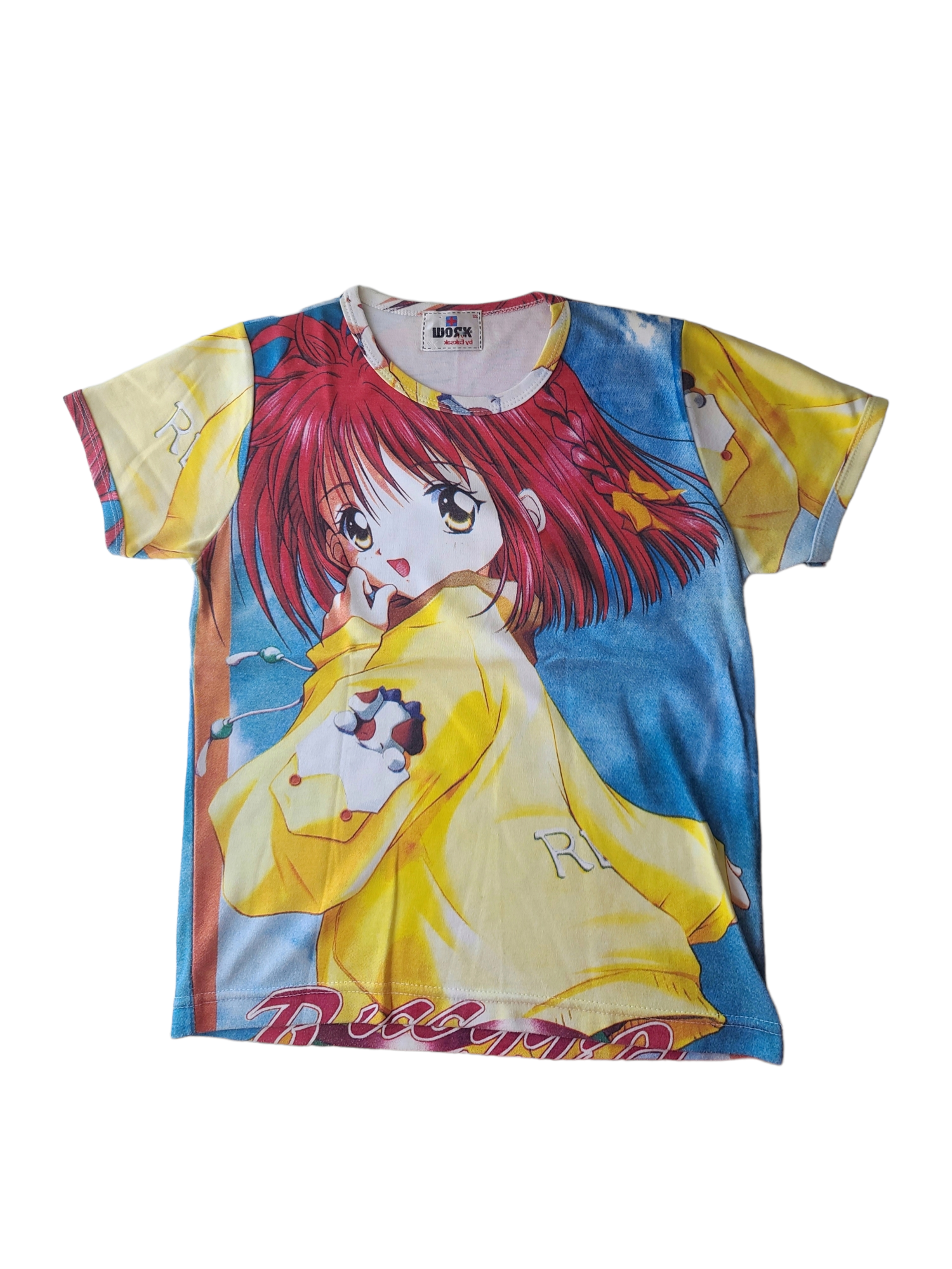 Tshirt imprimé printed manga anime vintage y2k japan harajuku work by eaksak