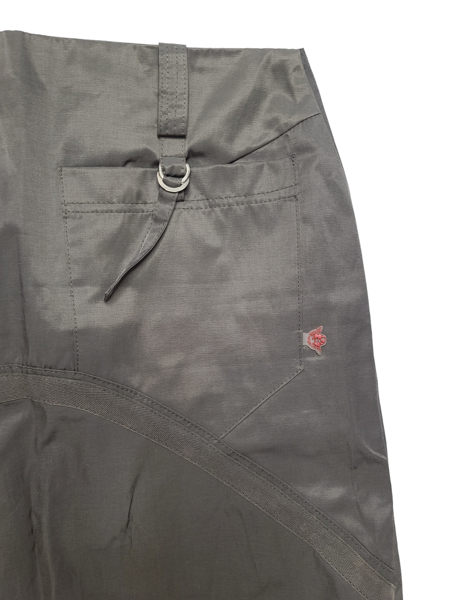 Cybergrunge cargo skirt