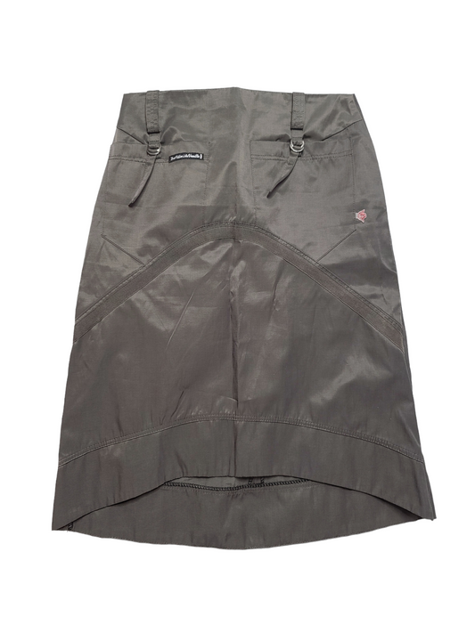 Jupe cybergrunge gorpcore parachute 90s grunge cargo sportwear