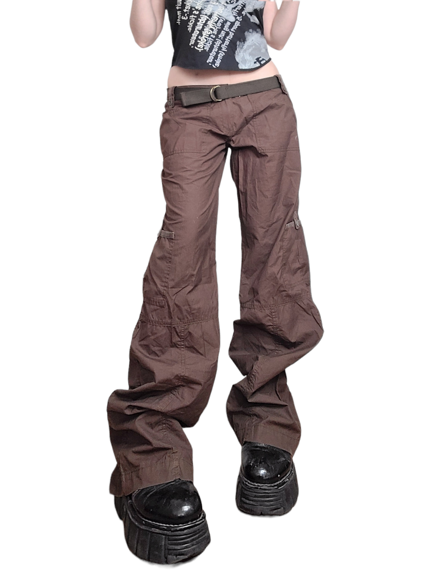 Cargo grunge marron skater