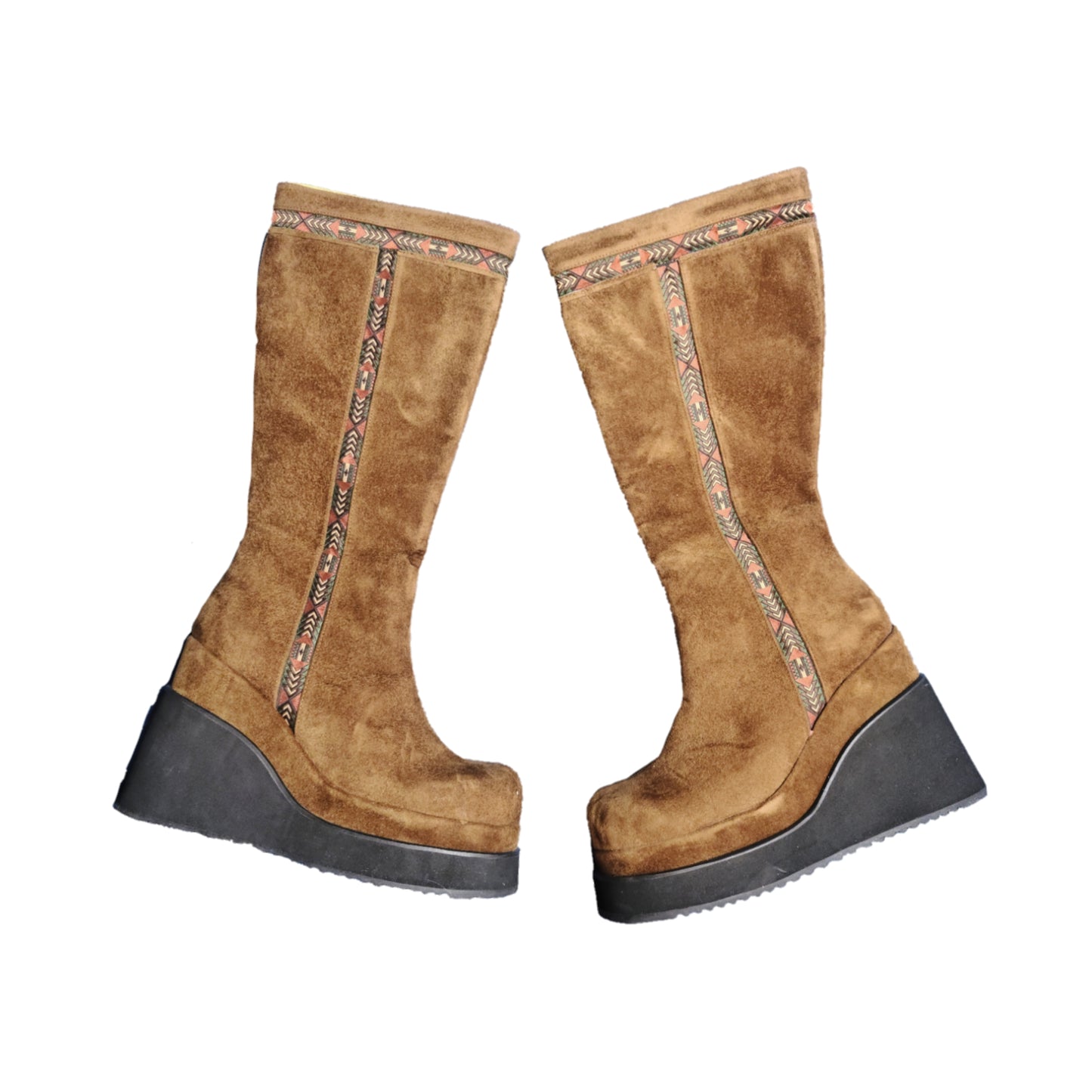 Bottes à plateformes vintage - zimfriperie