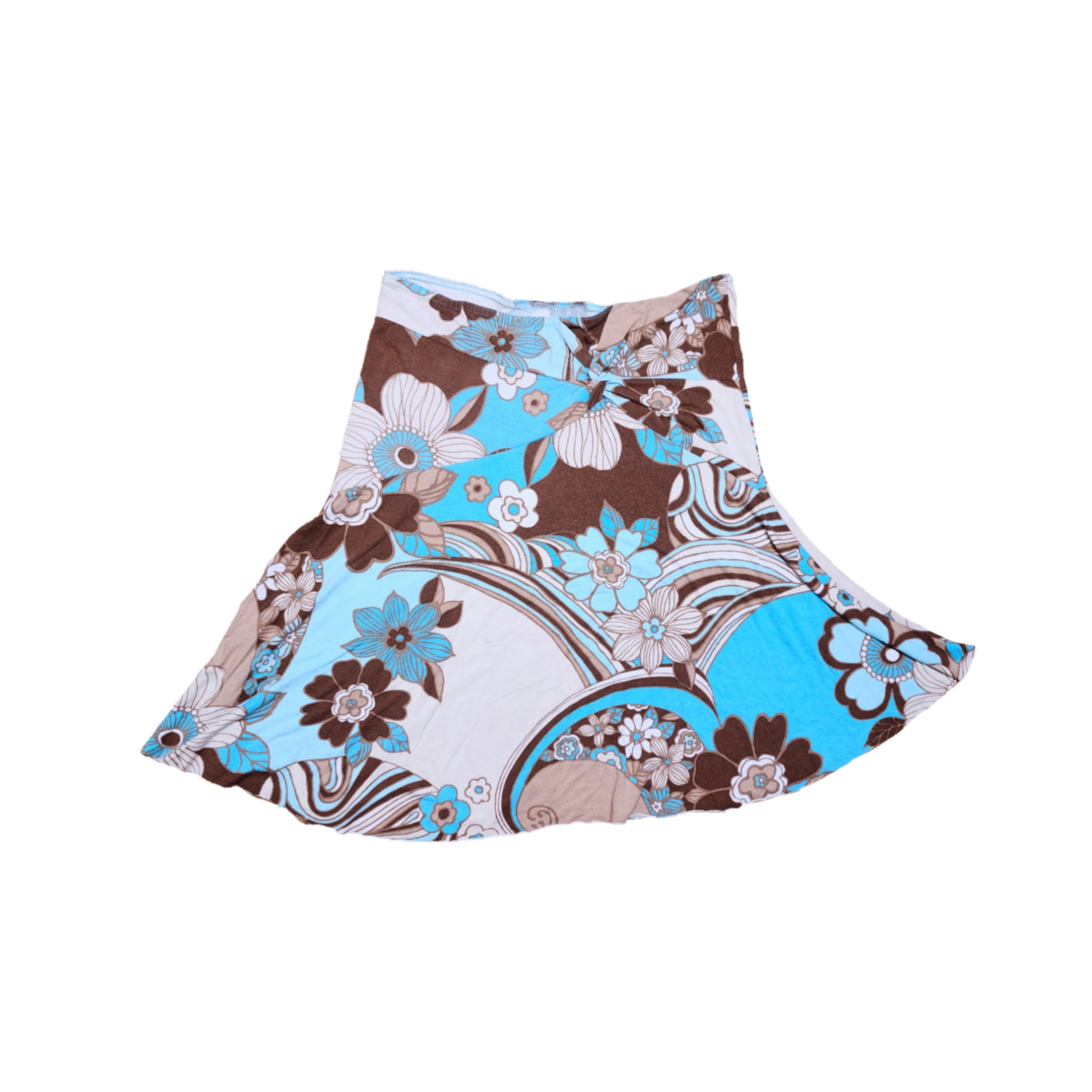 Jupe y2k vintage fleurs 2000s