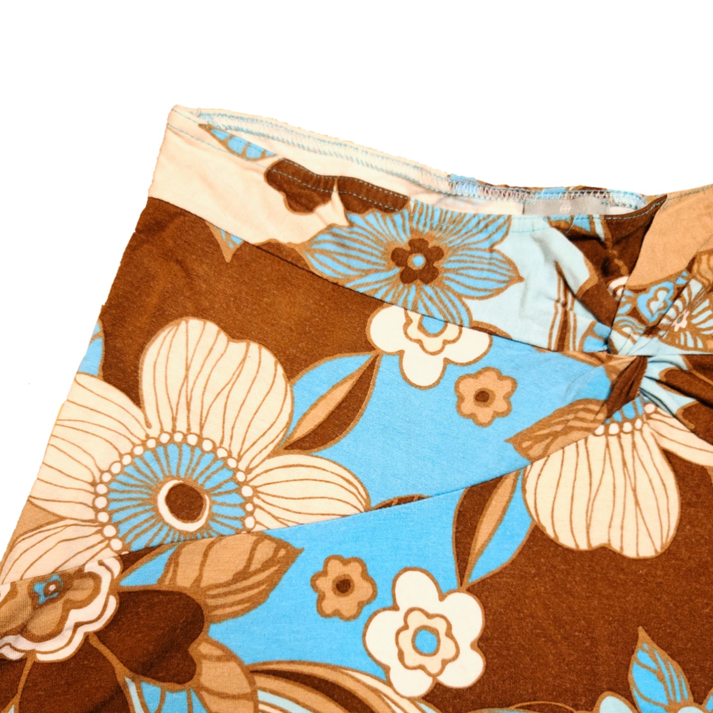 Jupe y2k imprimé à fleurs - zimfriperie