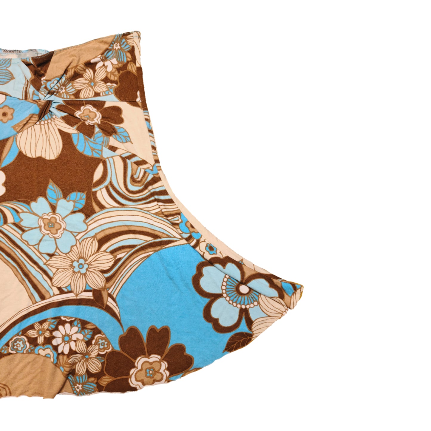 Jupe y2k imprimé à fleurs - zimfriperie