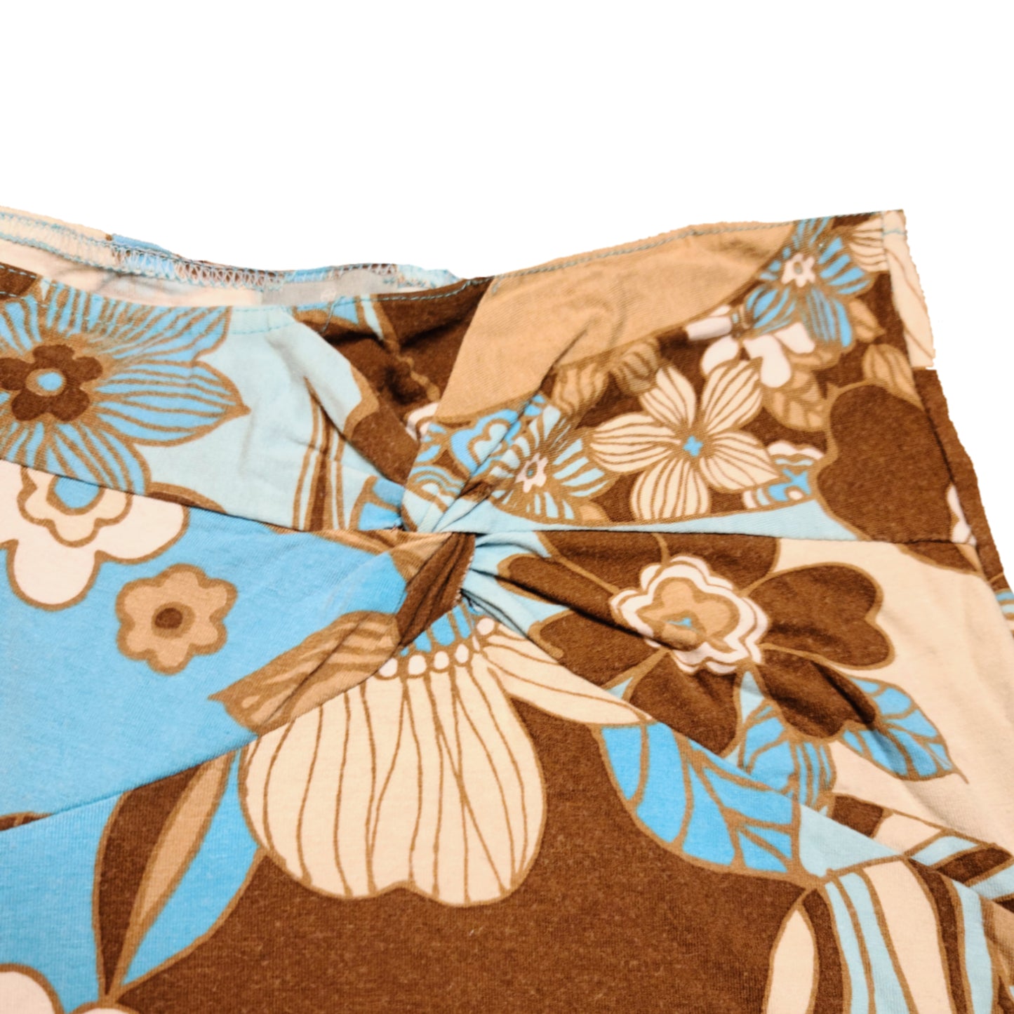 Jupe y2k imprimé à fleurs - zimfriperie