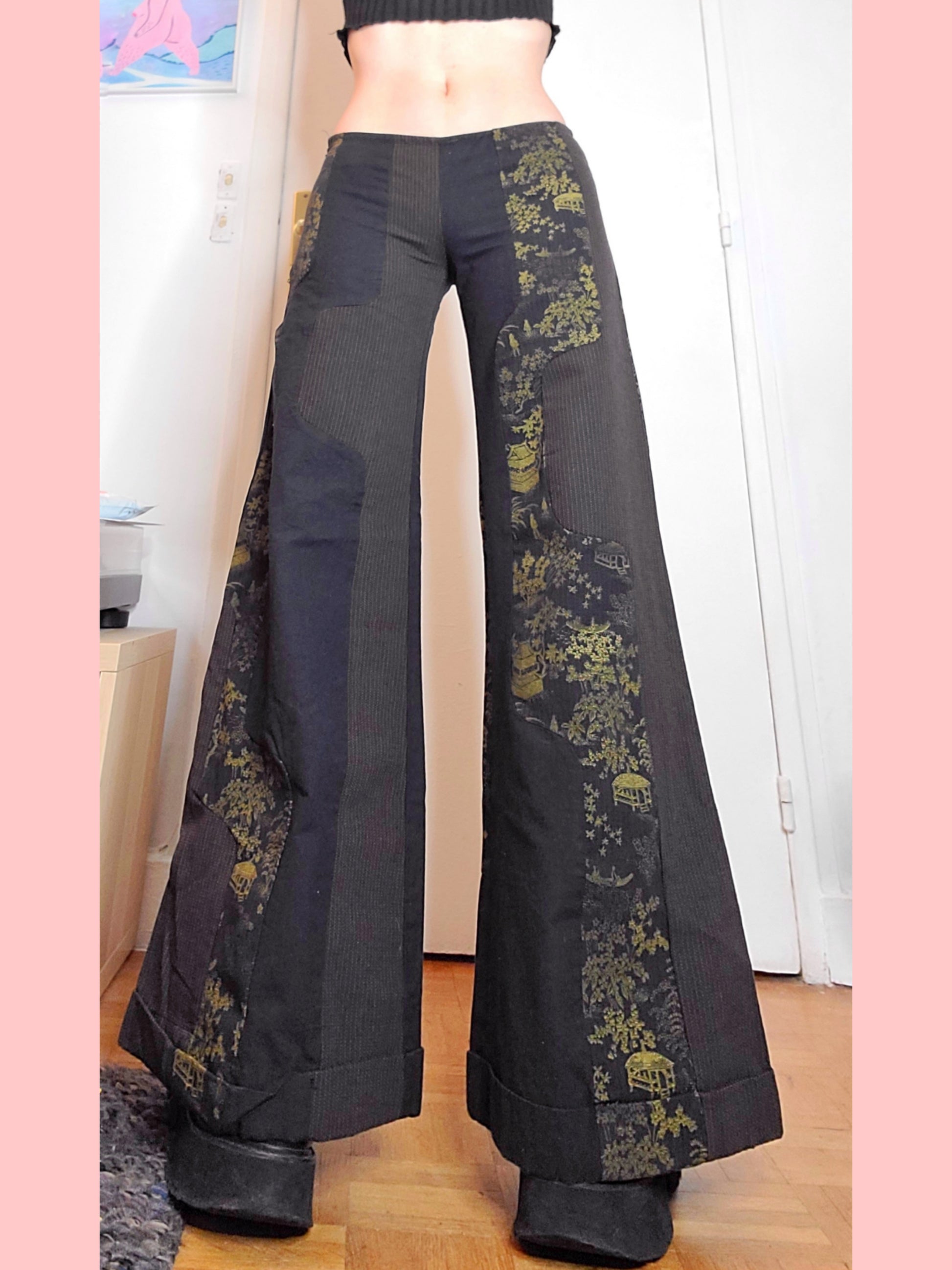 Pantalon evasé Custo Barcelona harajuku - zimfriperie