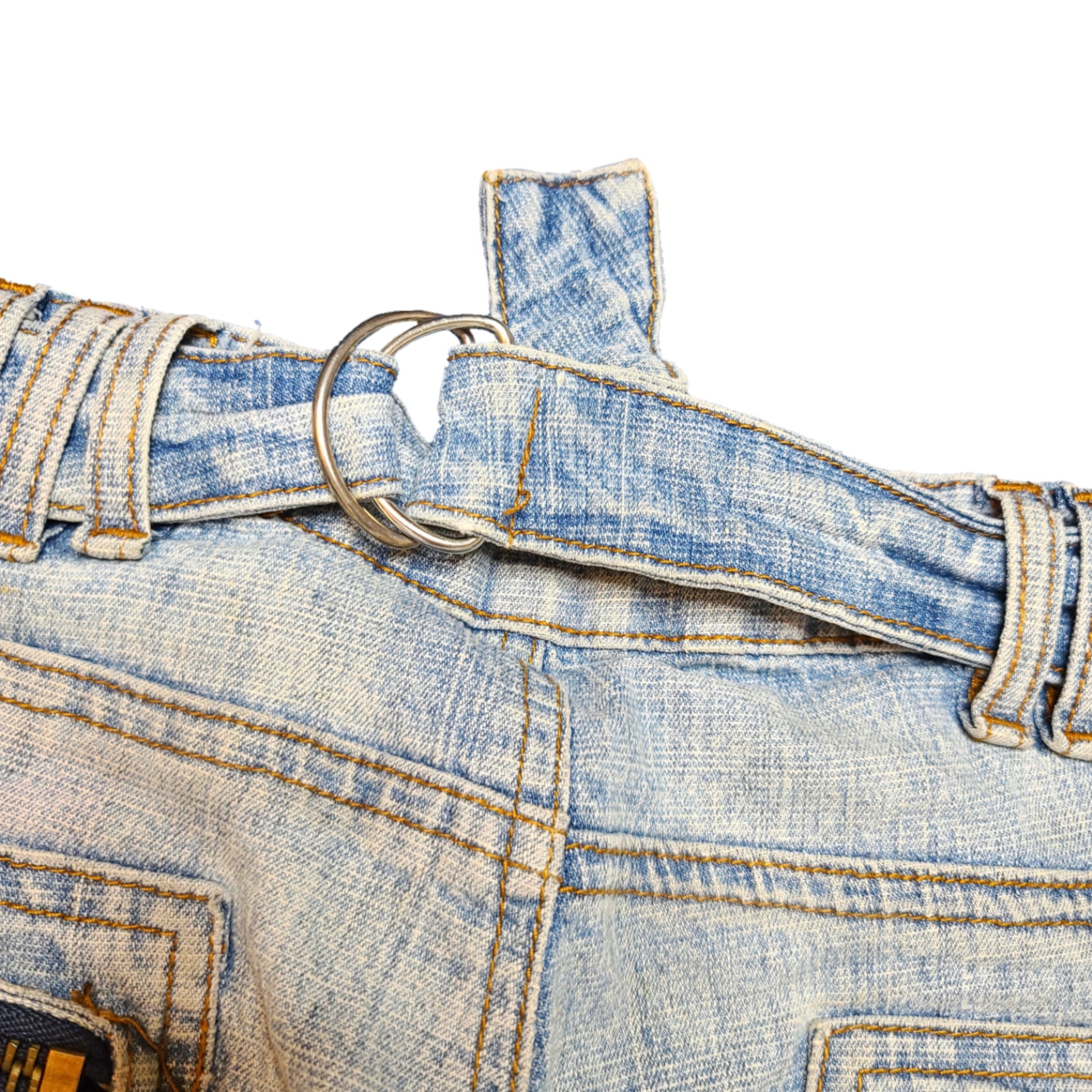 Jean y2k pattes d'eph delavé - zimfriperie