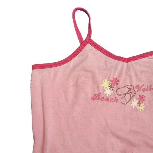 Top y2k rose pastel - zimfriperie