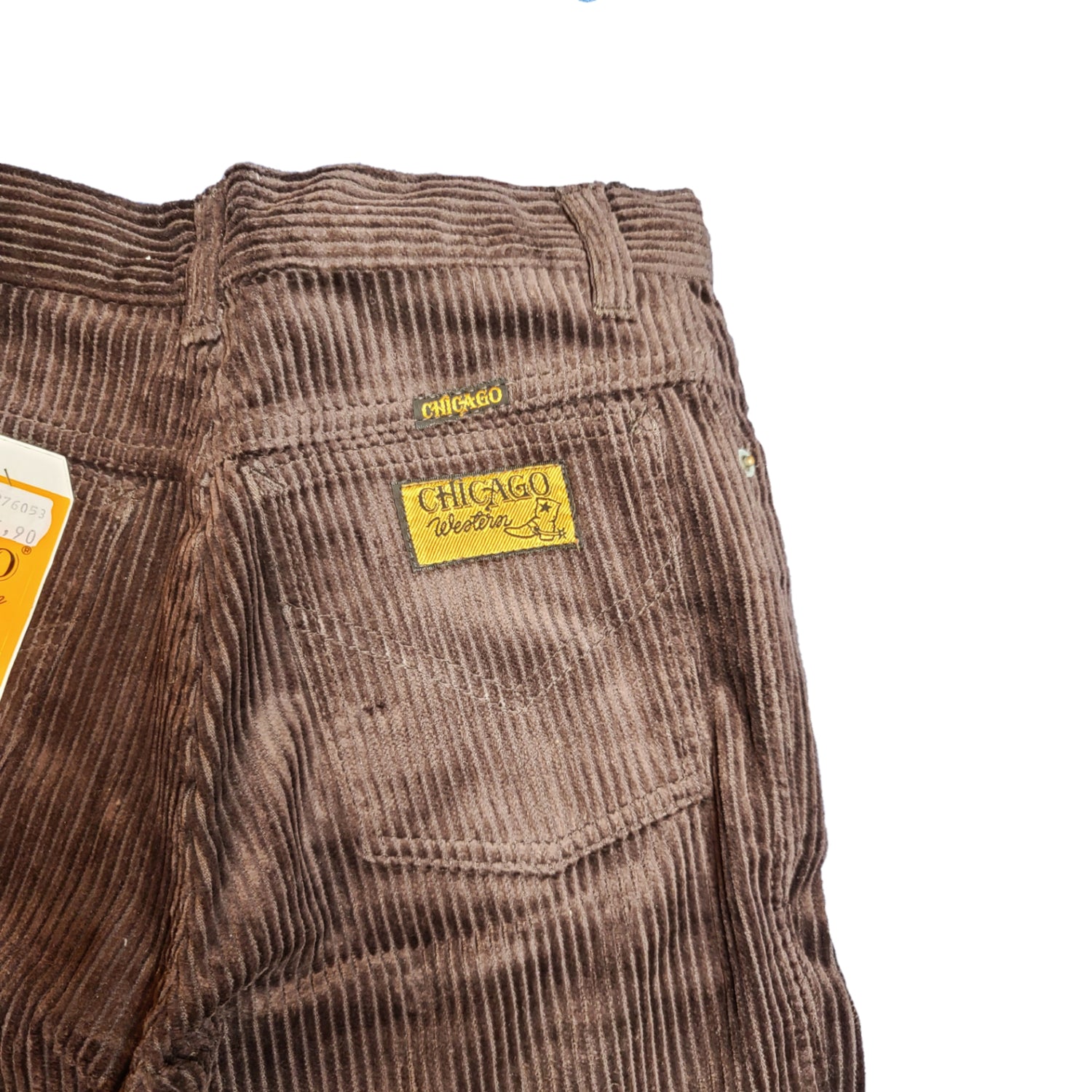 Pantalon vintage en velours côtelé - zimfriperie