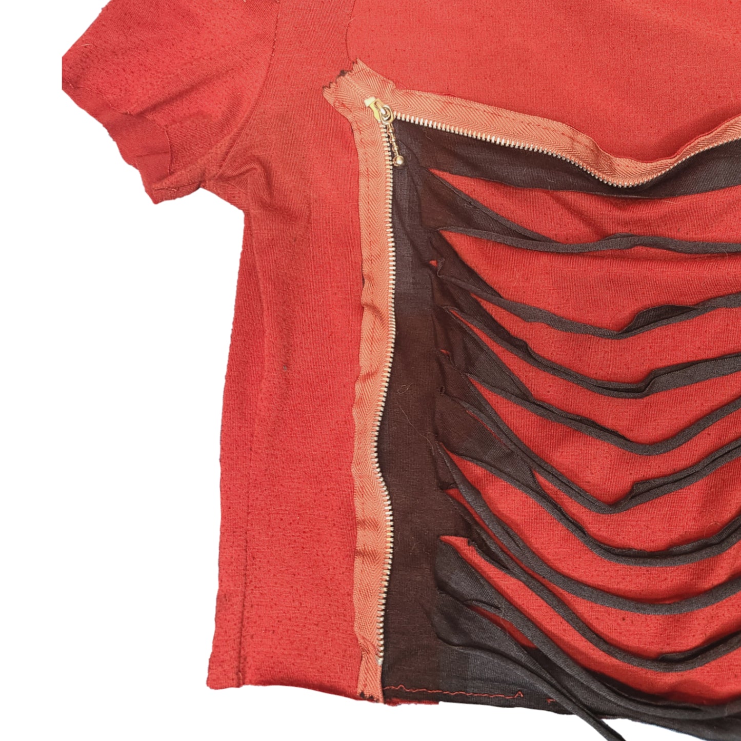 Top cyber punk rouge - zimfriperie