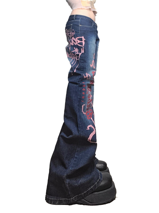 Baggy 90s imprime tags - zimfriperie