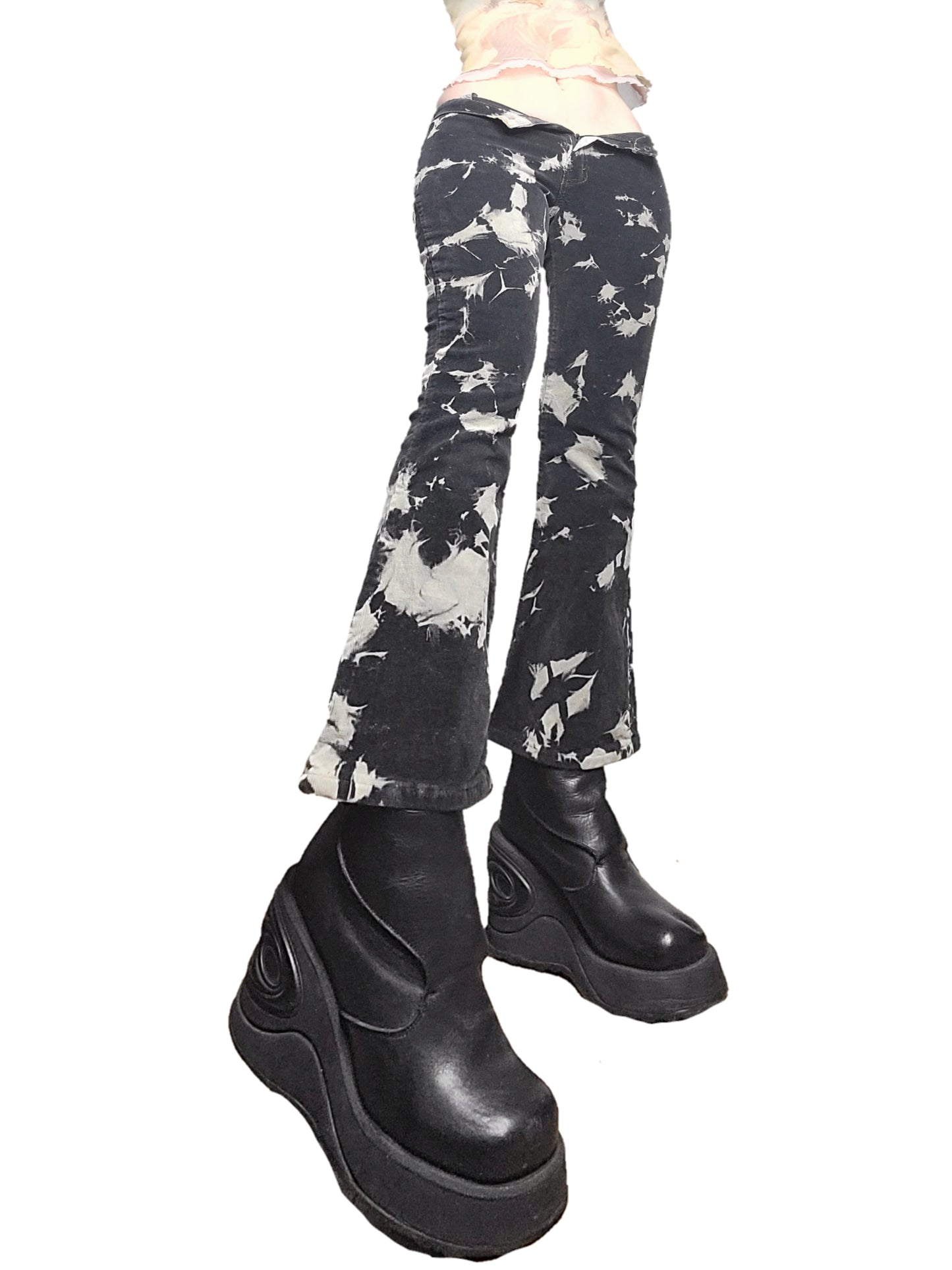 Pantalon vintage tie and dye y2k emo - zimfriperie