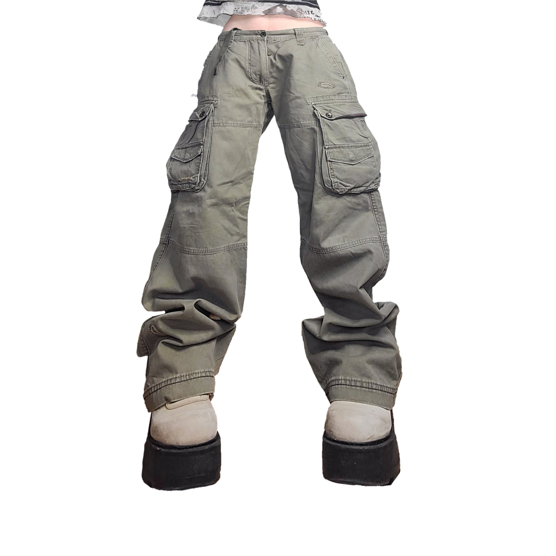 Baggy kaki 90s - zimfriperie