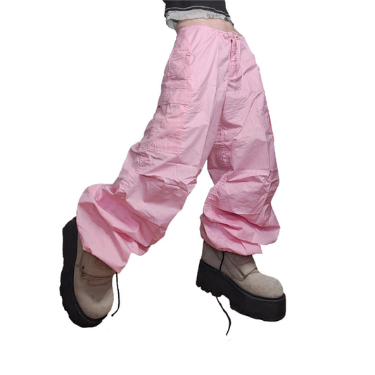 Cargo parachute rose oversize - zimfriperie