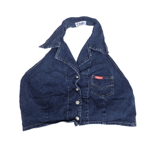 Top dos nu jean y2k 2000s western 