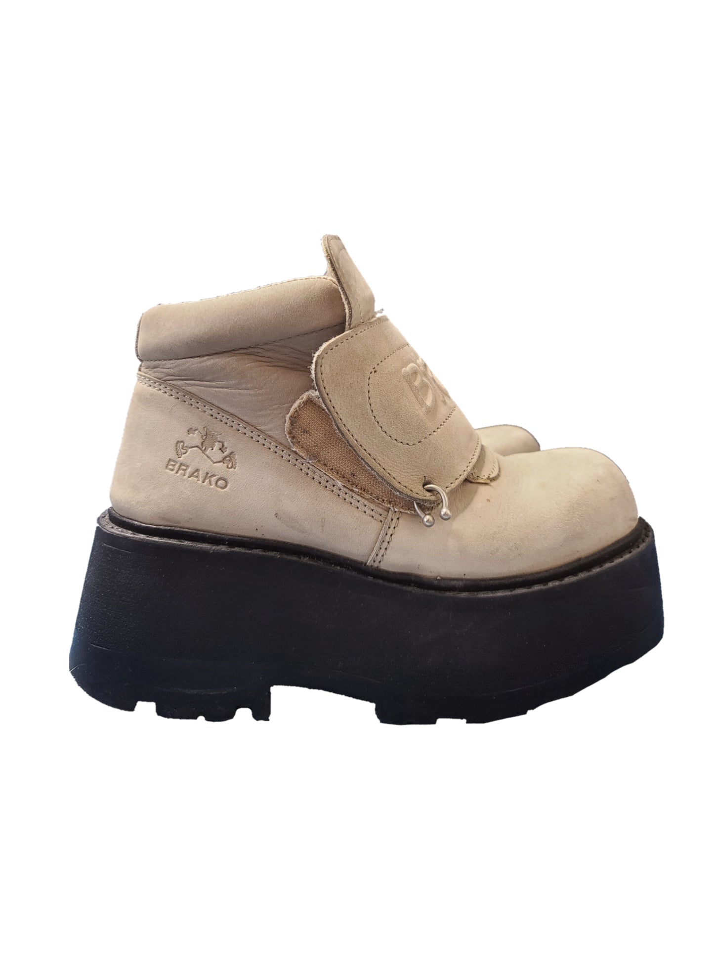 Boots 90s vintage punk plateform cyber goth piercing