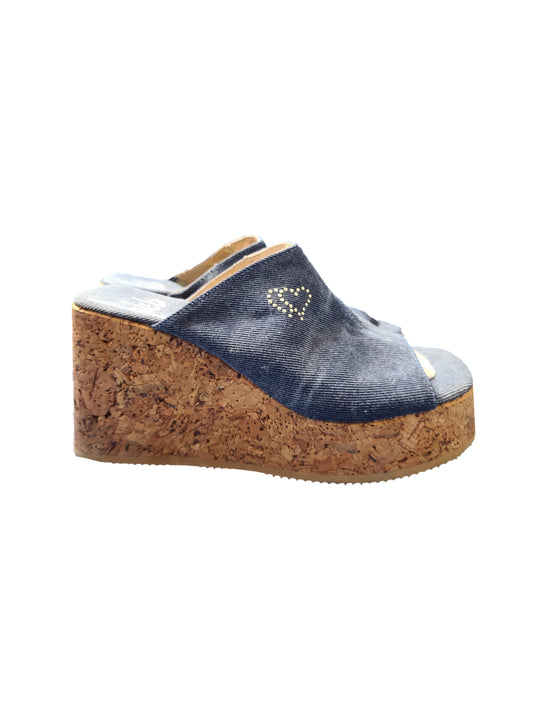 Mules y2k jean strass - zimfriperie