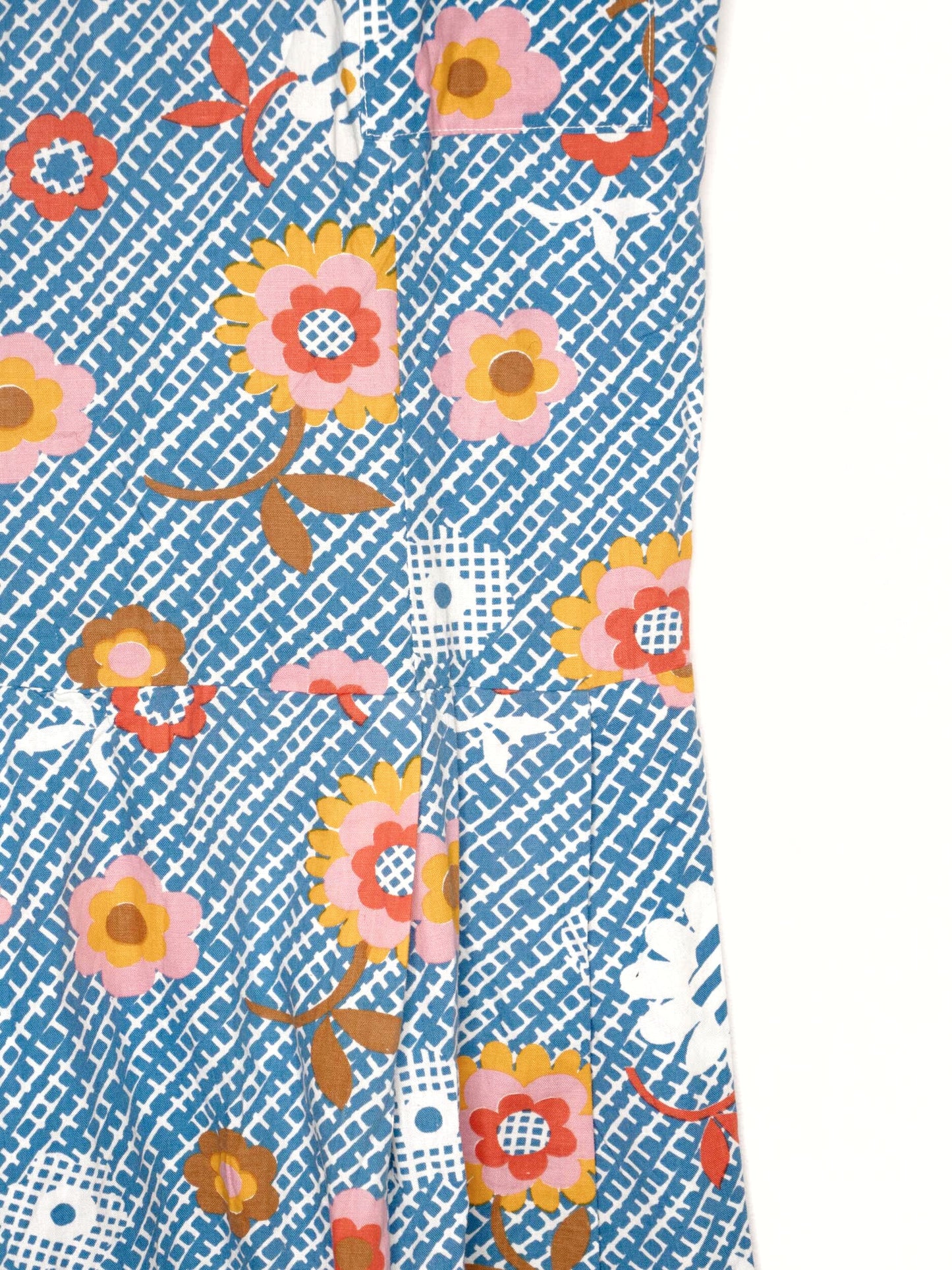 Robe à fleurs 60s pastel - zimfriperie