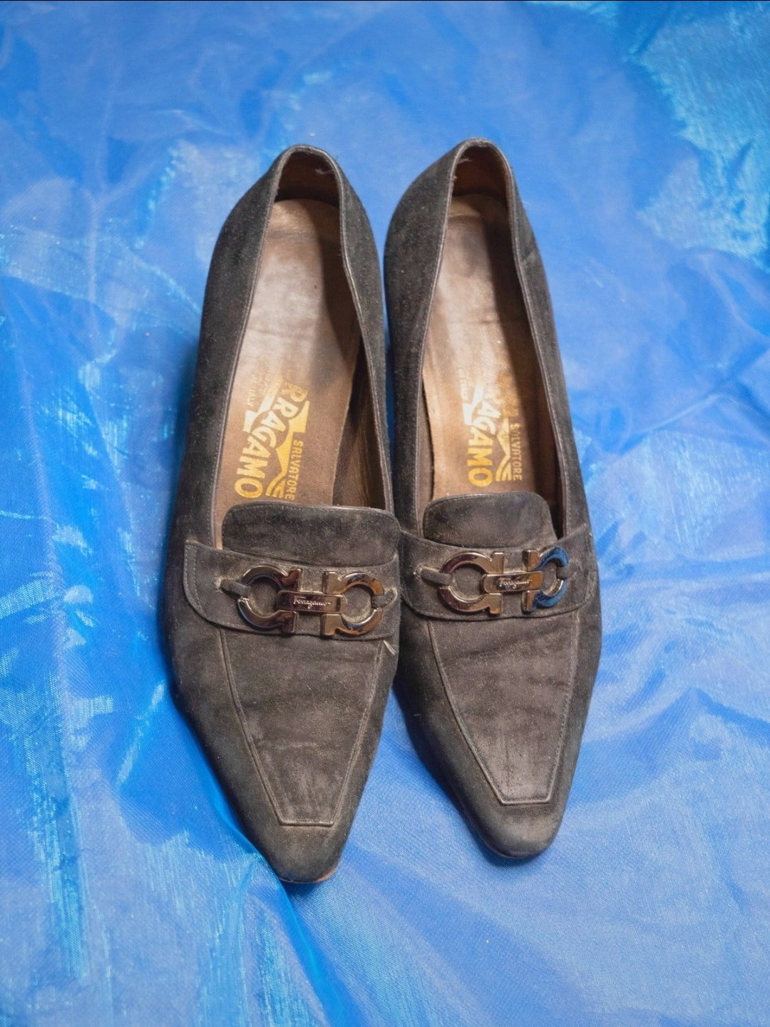 Ferragamo chaussures luxe paris france vintage 
