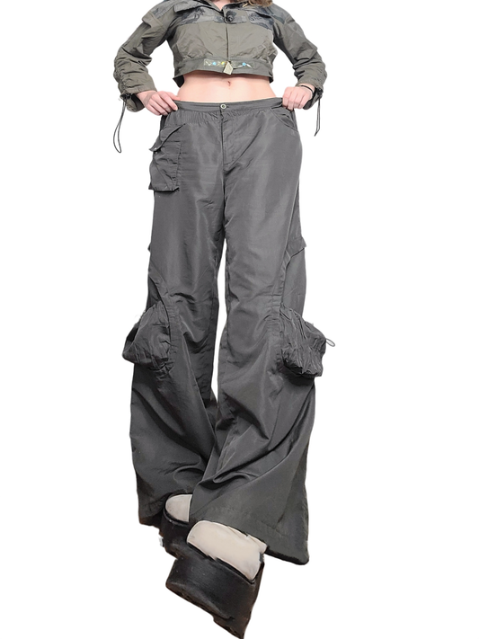 Khaki parachute cargo