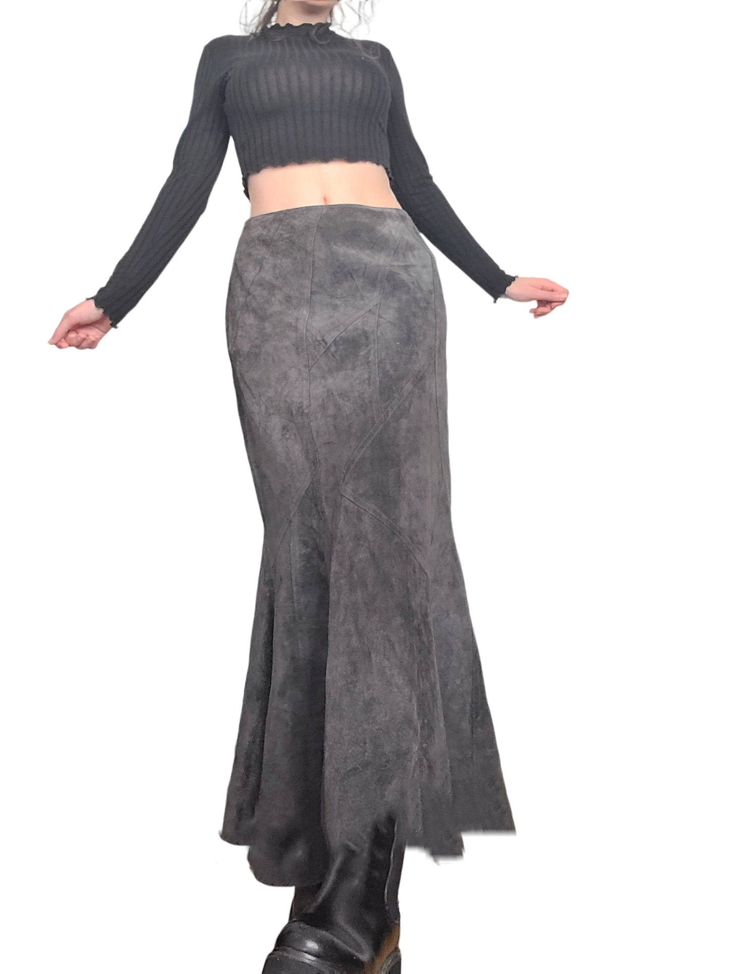 Long harajuku bohemian skirt