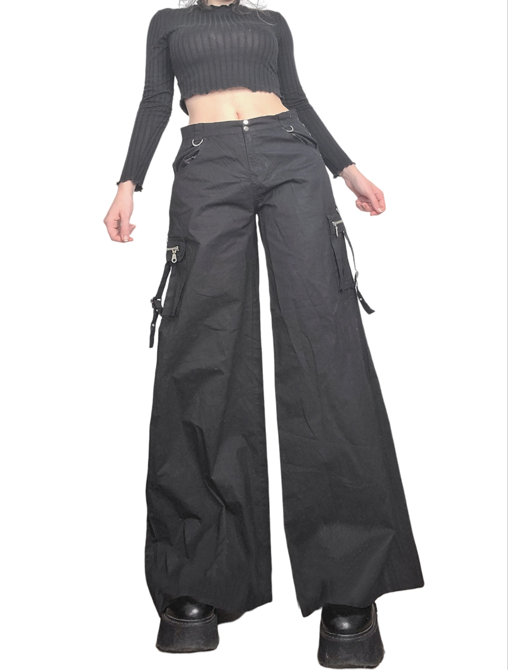 Cargo evasé harajuku vintage