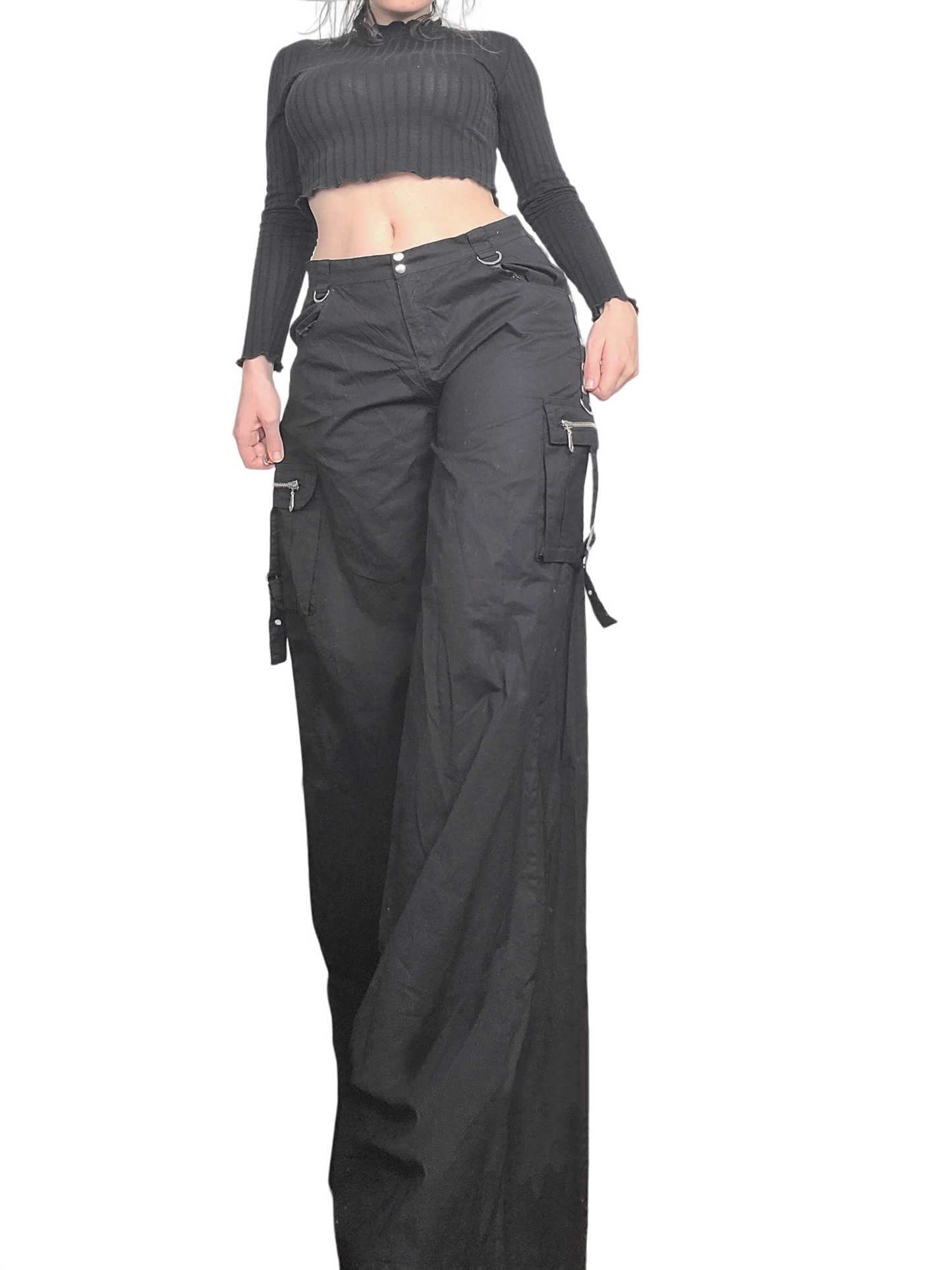 Cargo evasé harajuku vintage