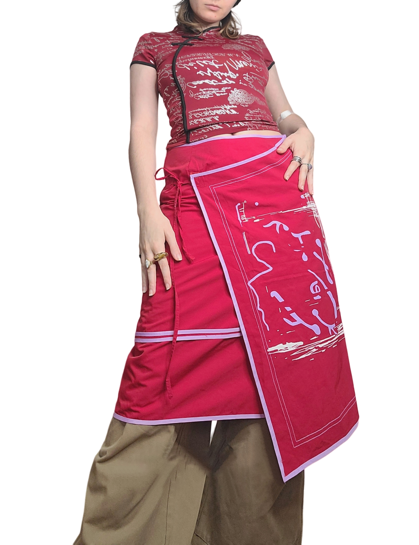 Cybercore harajuku skirt