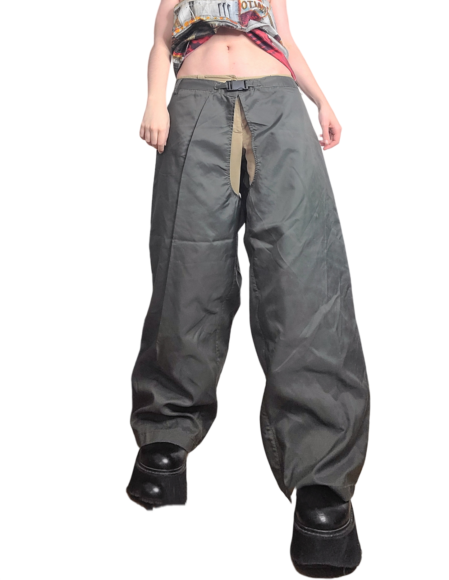 Sur-pantalon gorpcore oversize