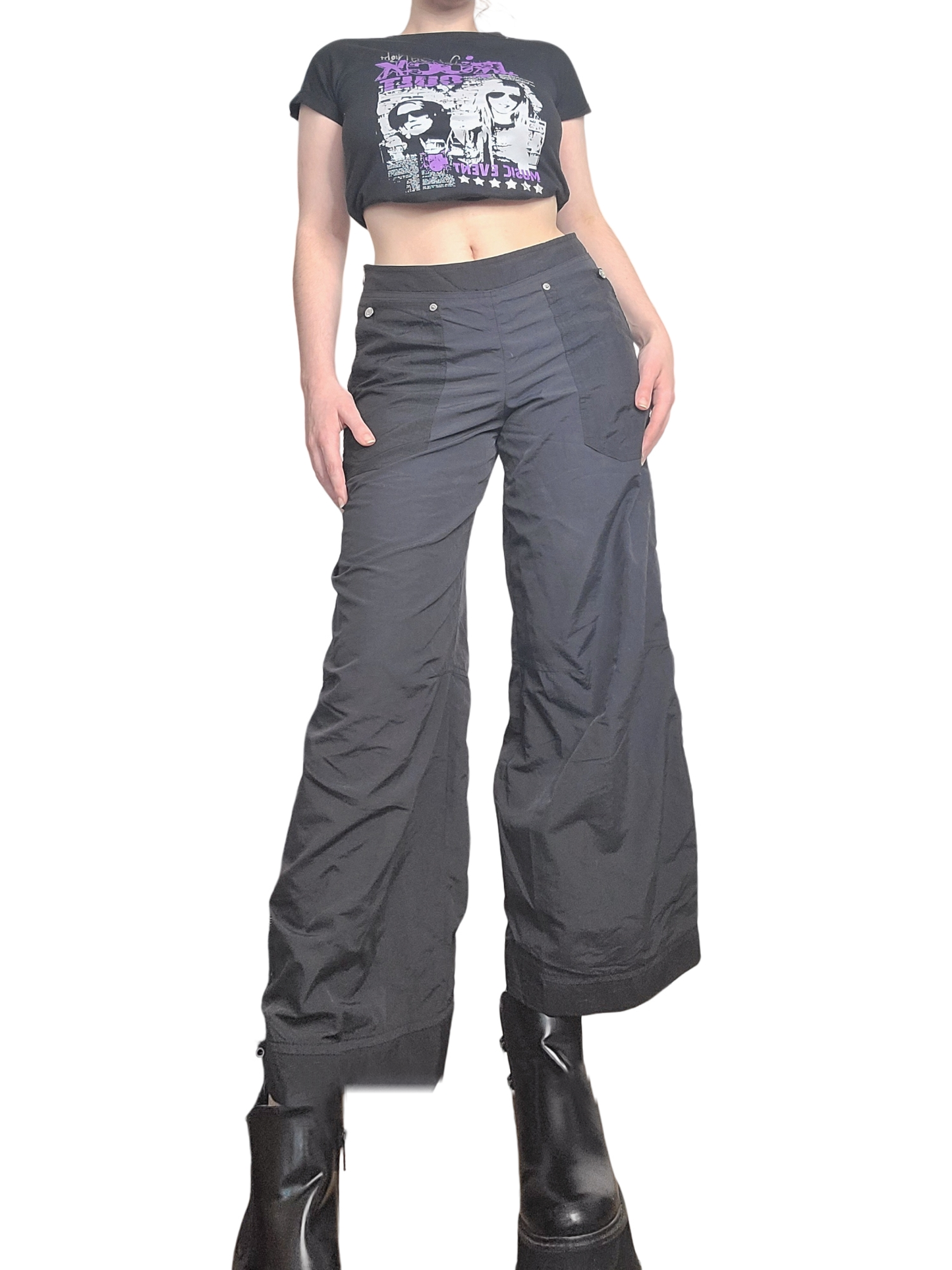 harajuku parachute pants