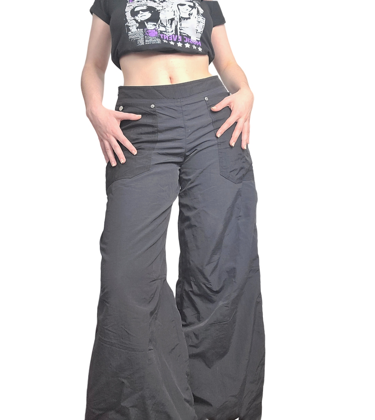 harajuku parachute pants