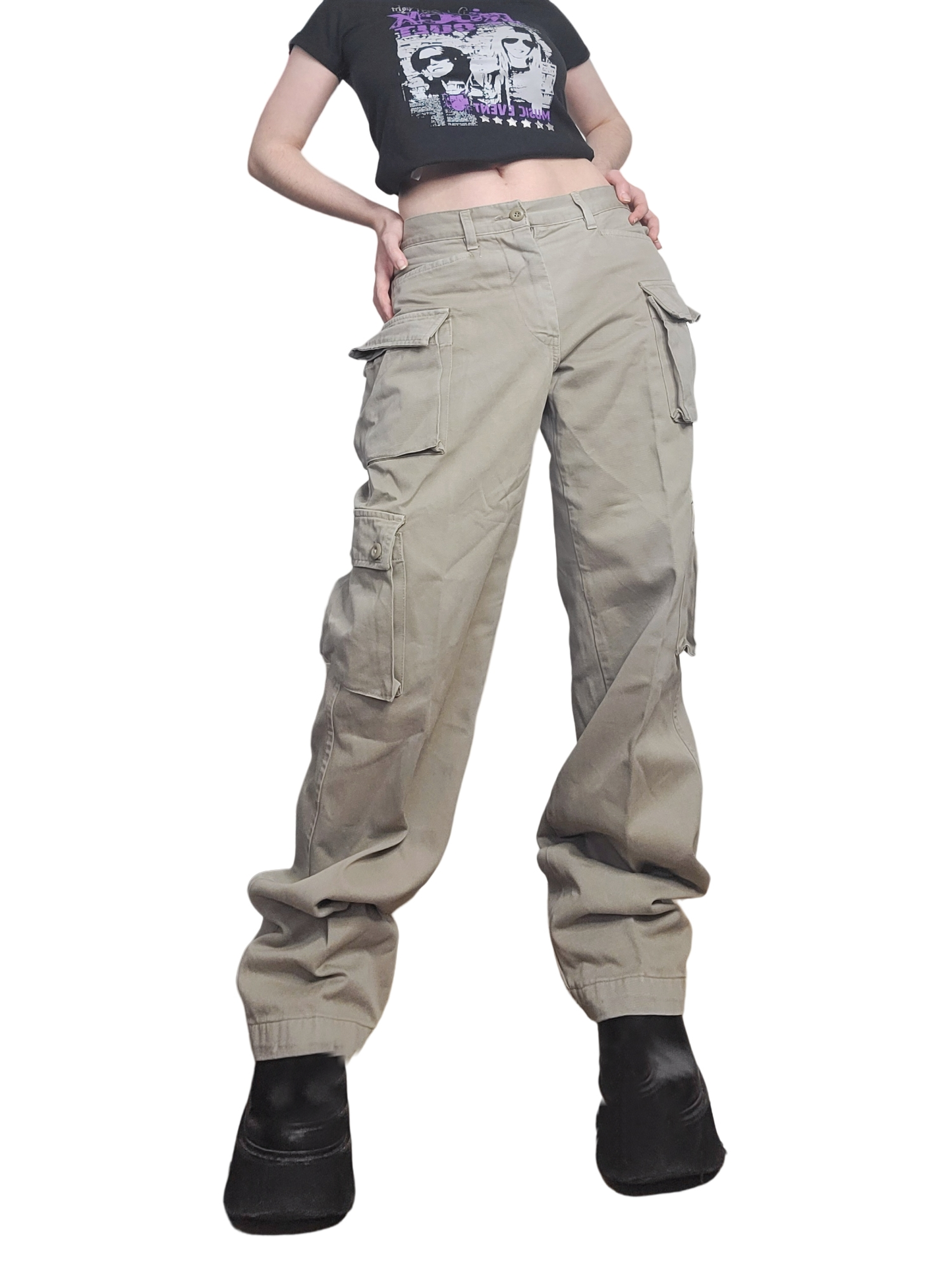 Oversized multi-pocket cargo