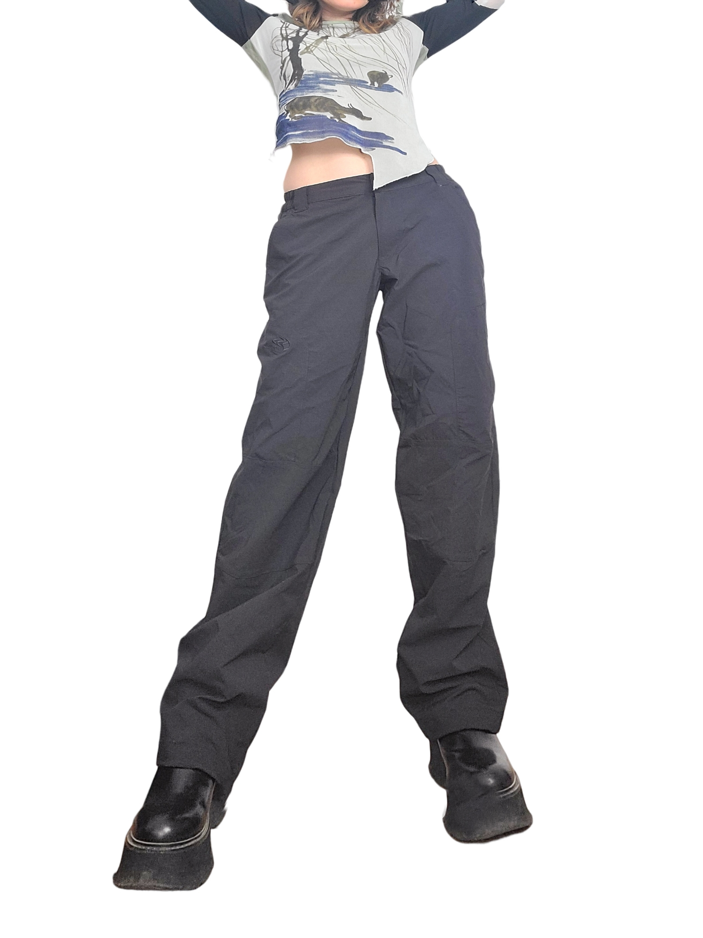 Neutral gorpcore pants