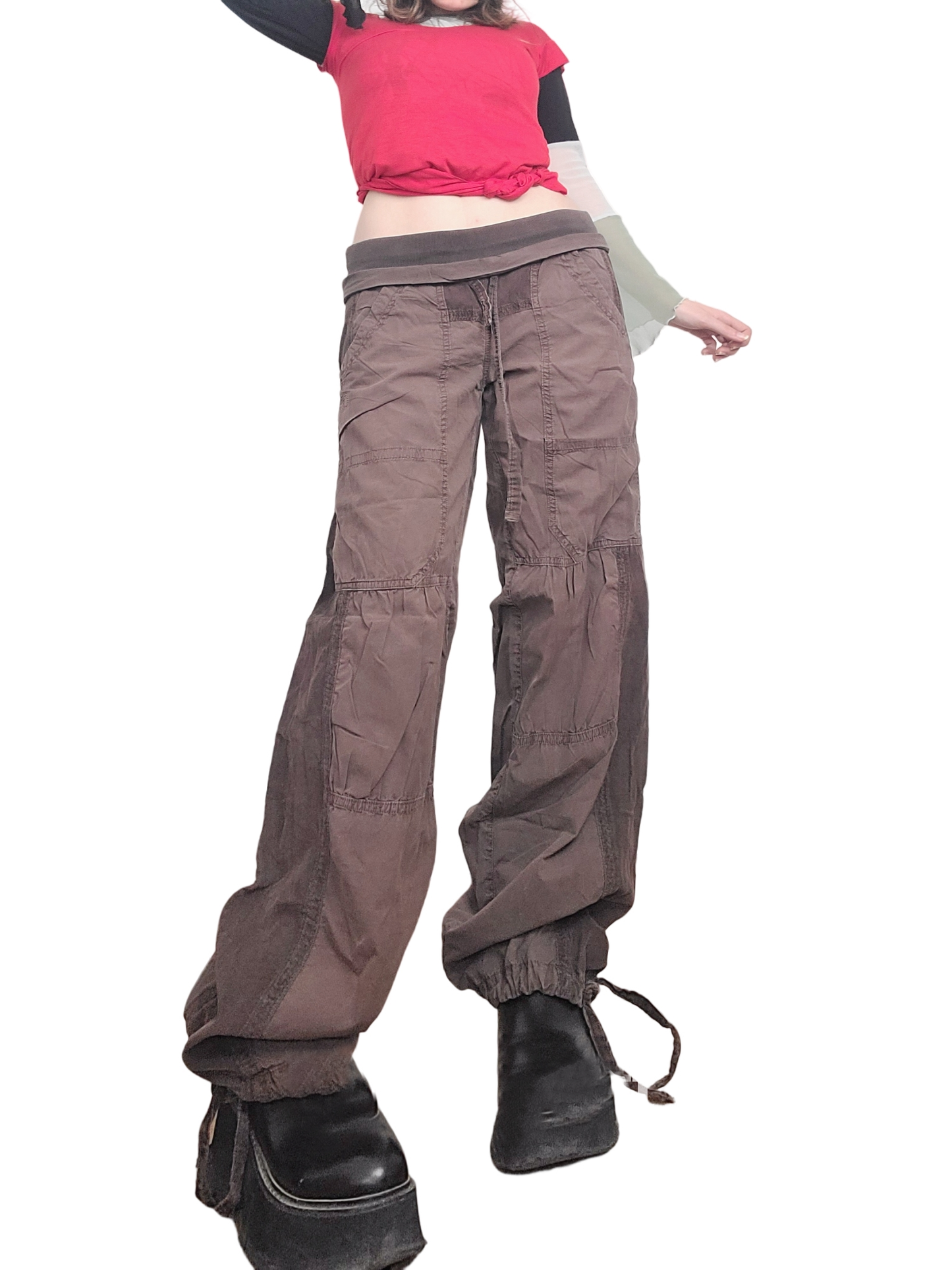 Brown oversized cargo