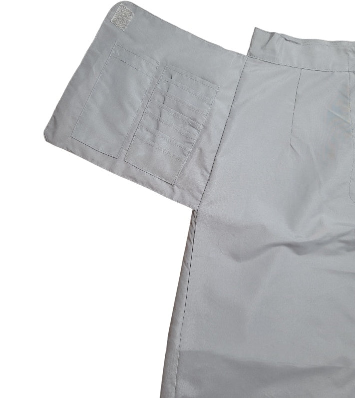 Gorpcore techwear long cargo skirt