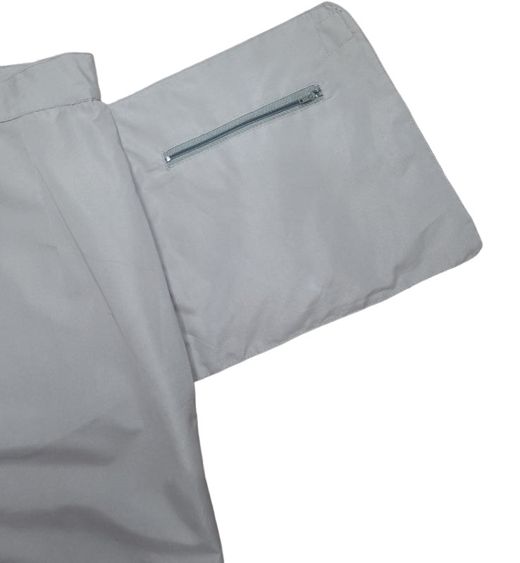 Gorpcore techwear long cargo skirt